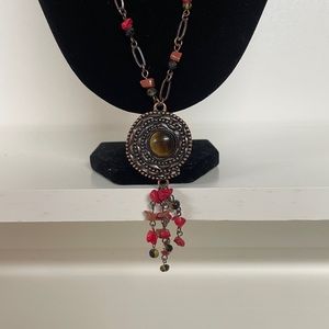 26 inch chain necklace with 3 inch pendant